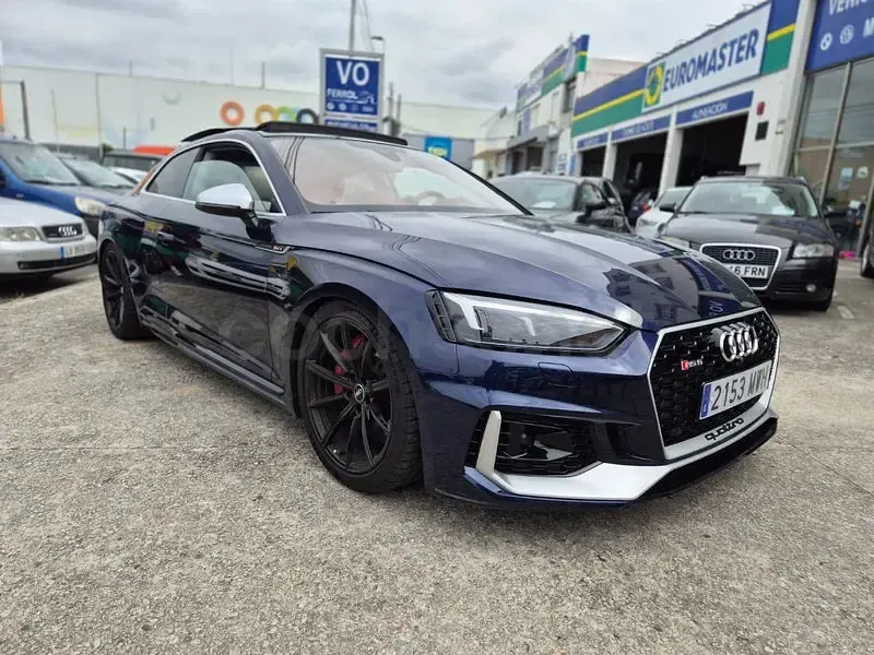 Usado Audi RS5 450 CV (330 kW) 2017 Azul Coupe