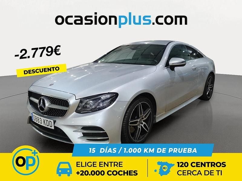 Gris Usado 2017 Mercedes E220 Coupe | 29.290 € (Precio justo) - Imagen 1/4