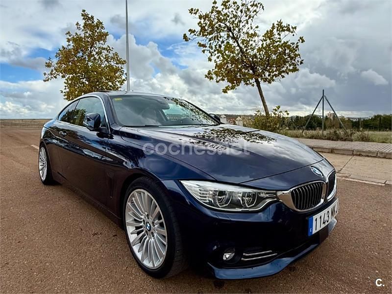 Azul Usado 2014 BMW 430 Luxury Line Coupe | 18.000 € (Precio justo) - Imagen 1/4