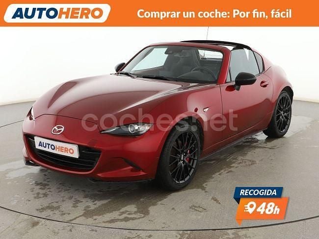 Rojo Usado 2023 Mazda MX5 Homura-Line Descapotable | 30.599 € (Precio justo) - Imagen 1/3