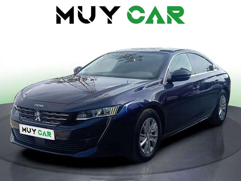 Usado Peugeot 508 Active 131 CV (96 kW) 2021 Negro Berlina