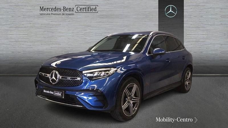 Usado Mercedes GLC220 AMG line 197 CV (144 kW) 2024 Spektral blue  metallic paint