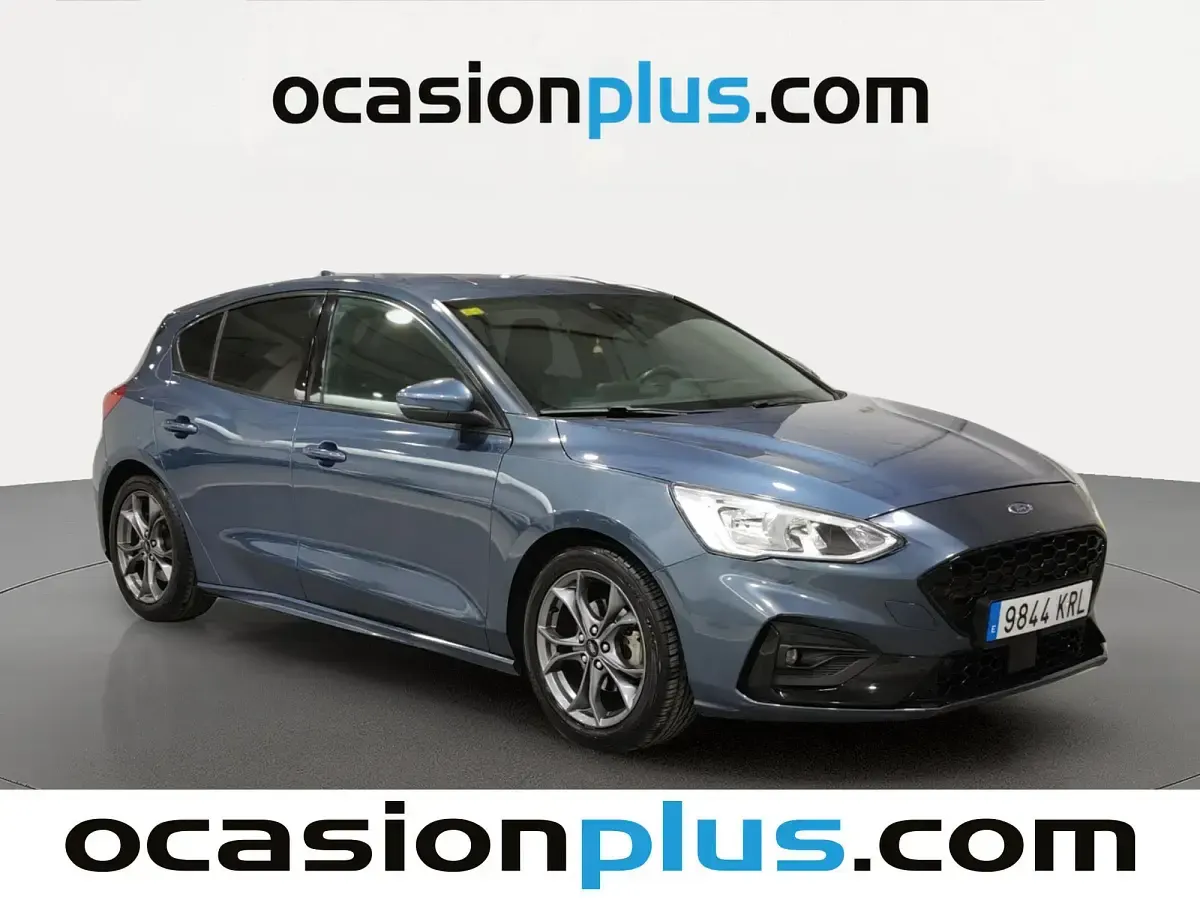 Usado Ford Focus ST-Line 150 CV (110 kW) 2018 Azul Utilitario