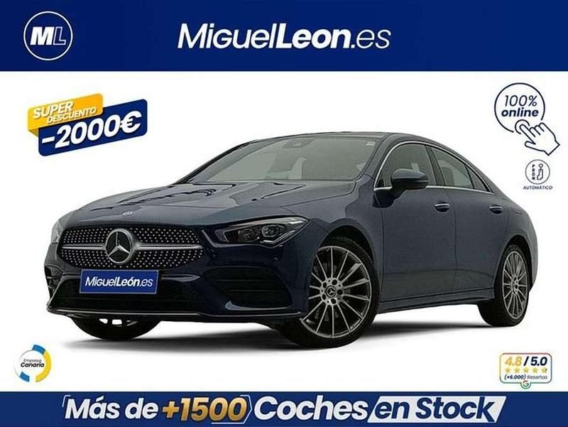Usado Mercedes CLA250e 219 CV (161 kW) 2021 Azul Berlina