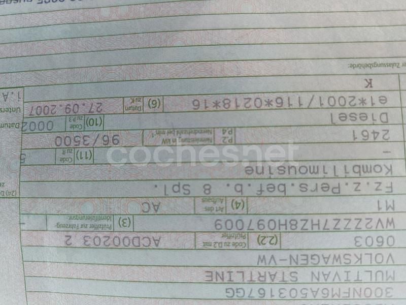 Usado VW Caravelle Trendline 130 CV (95 kW) 2009 Azul Monovolumen