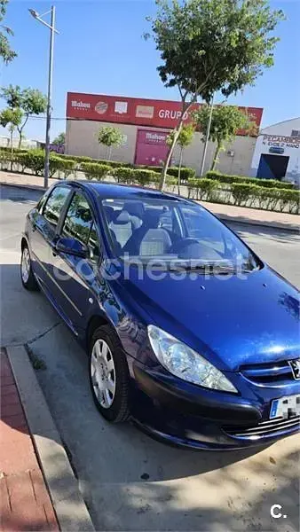 Usado Peugeot 307 110 CV (80 kW) 2003 Azul Berlina
