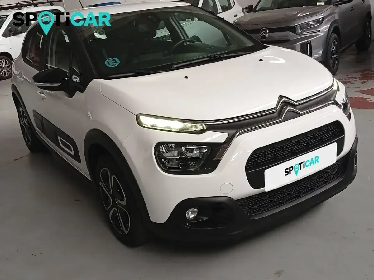 Usado Citroën C3 Feel 102 CV (75 kW) 2022 Blanco Utilitario