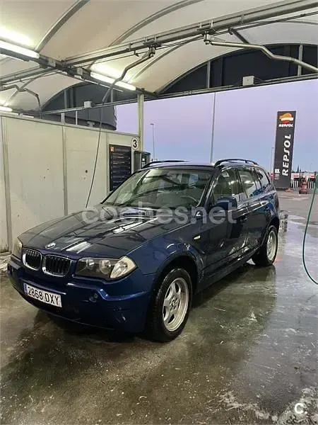 Usado BMW X3 150 CV (110 kW) 2006 Azul SUV