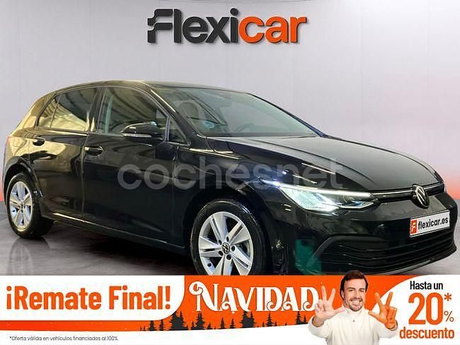 Azul Usado 2021 VW Golf Berlina | 17.990 € (Precio justo) - Imagen 1/4