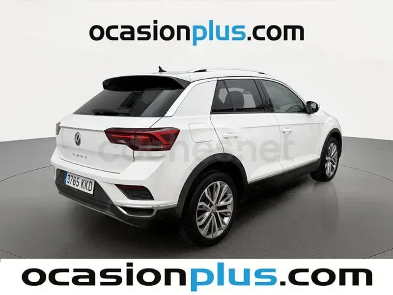 Usado VW T-Roc Sportline 150 CV (110 kW) 2018 Blanco SUV