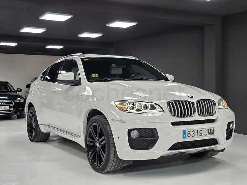 Brugt BMW X6 Shadowline 306 HK (225 kW) 2013 Hvid SUV