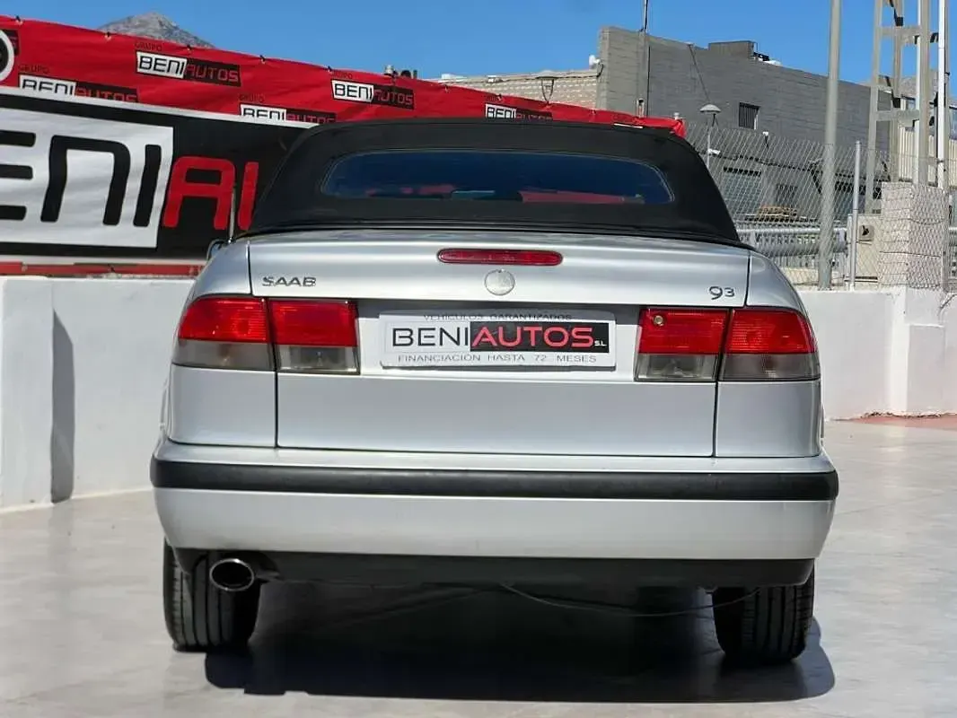 Usado Saab 9-3 Aero 204 CV (150 kW) 2000 Gris Descapotable