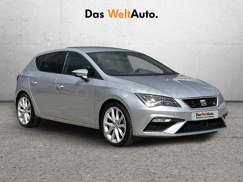 Usado Seat Leon FR 150 CV (110 kW) 2019 Gris plata Berlina