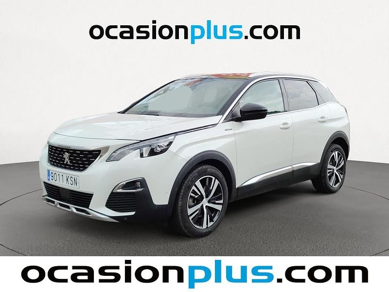 Blanco Usado 2018 Peugeot 3008 GT-line SUV | 16.273 € (Buen precio) - Imagen 1/4