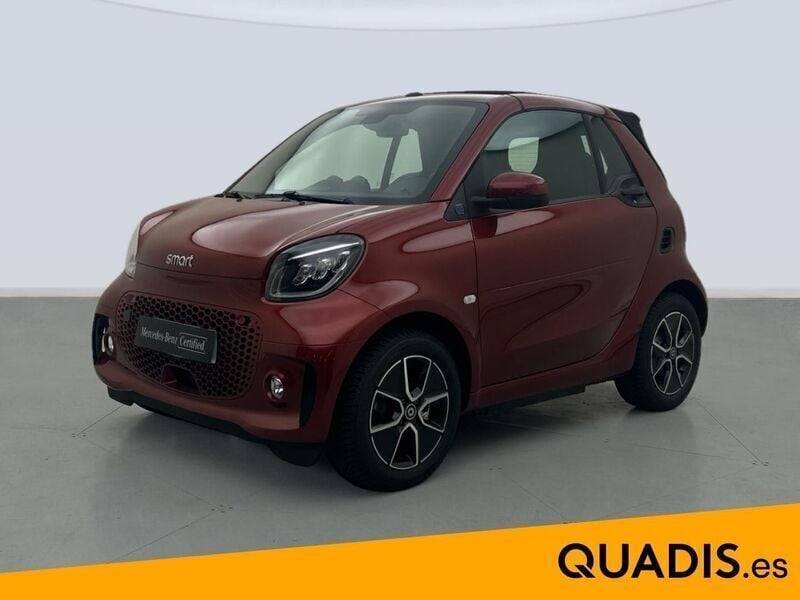 Negro Usado 2024 Smart ForTwo Electric Drive Descapotable | 21.500 € (Precio justo) - Imagen 1/4