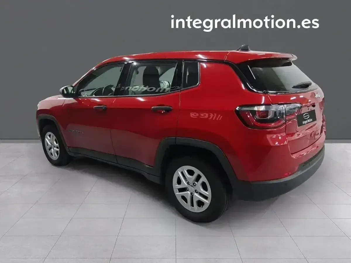 Brugt Jeep Compass Sport 140 HK (102 kW) 2019 Rød SUV