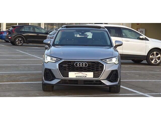 Usado Audi Q3 200 CV (147 kW) 2021 Gris SUV