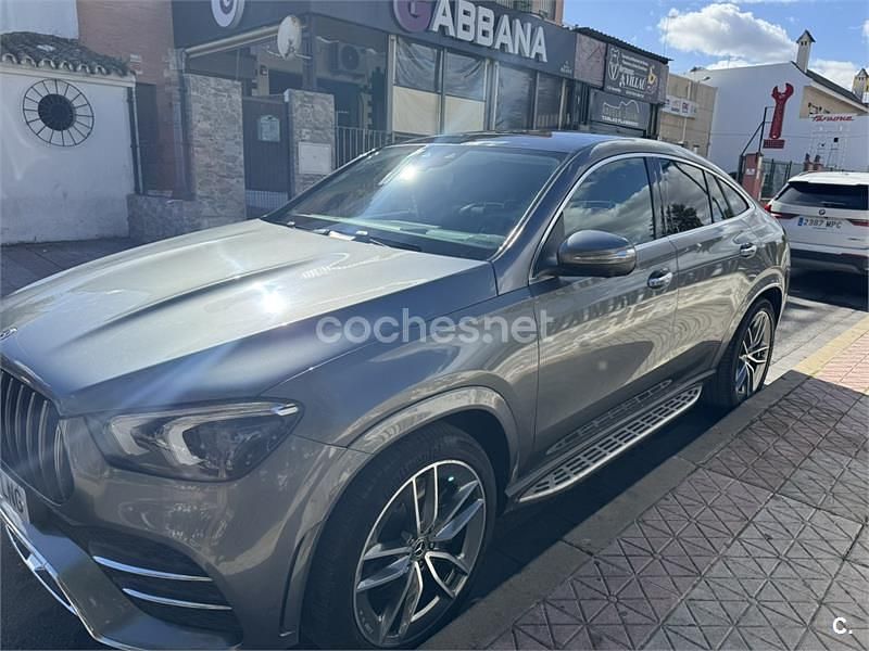 Usado Mercedes GLE350 272 CV (200 kW) 2021 Gris / plata Coupe