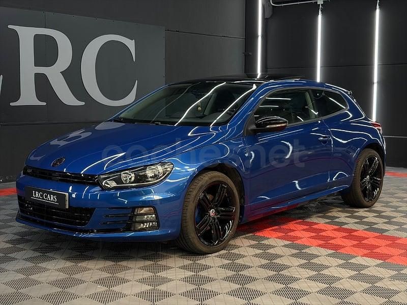 Usado VW Scirocco R-line 125 CV (91 kW) 2016 Azul Coupe