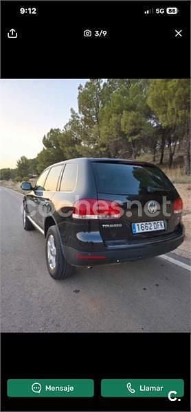 Usado VW Touareg R 174 CV (127 kW) 2004 Negro SUV