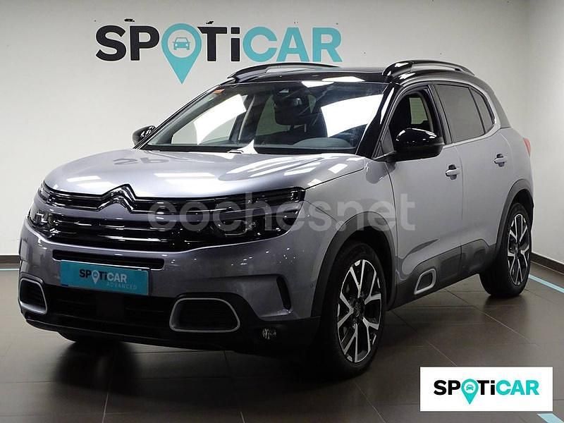 Gris / plata Usado 2021 Citroën C5 Aircross PureTech SUV | 20.900 € (Caro) - Imagen 1/4