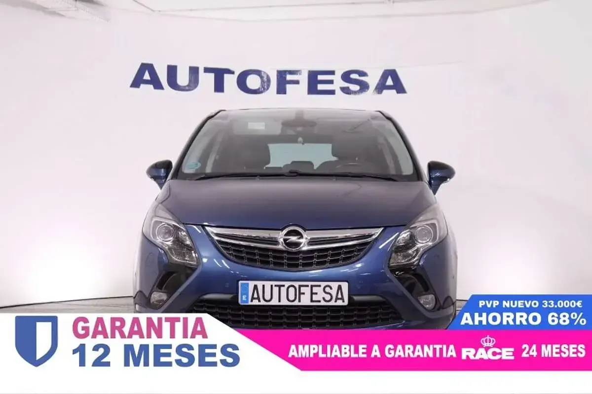 Usado Opel Zafira Excellence 170 CV (125 kW) 2015 Azul Monovolumen