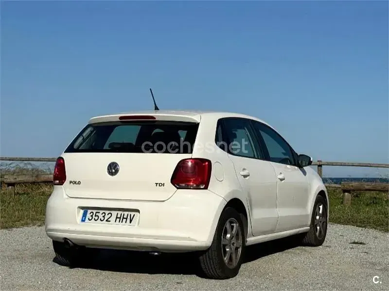 Usado VW Polo R-line 90 CV (66 kW) 2012 Blanco Utilitario