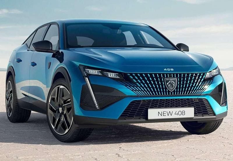 Usado Peugeot 408 GT 136 CV (100 kW) 2024 Azul SUV