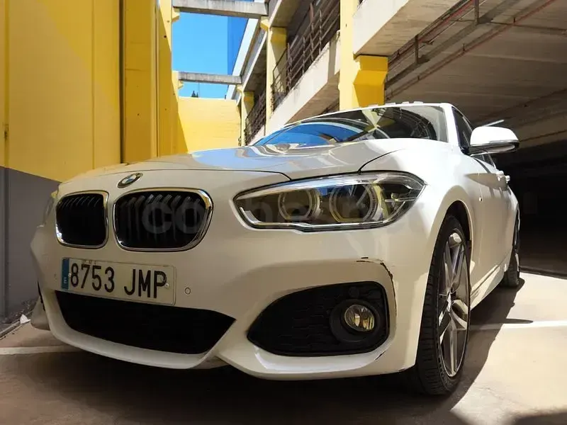 Usado BMW 118 M Sport 150 CV (110 kW) 2017 Blanco Berlina