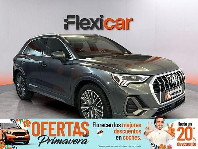 Usado Audi Q3 150 CV (110 kW) 2021 Gris SUV
