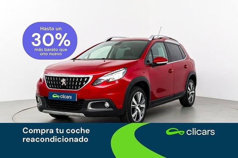 Rojo Usado 2017 Peugeot 2008 Allure SUV | 10.990 € (Precio justo) - Imagen 1/4