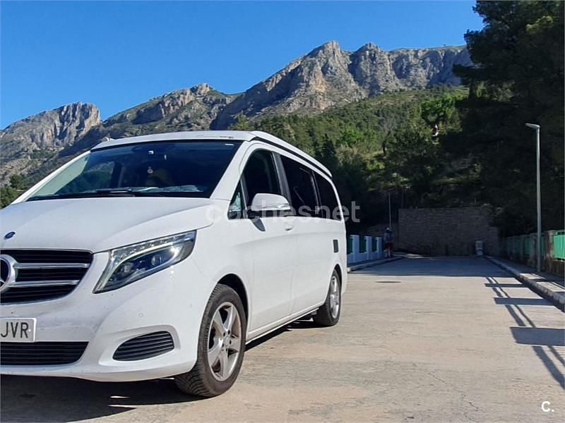 Usado Mercedes V220 Marco Polo 163 CV (119 kW) 2016 Blanco Monovolumen