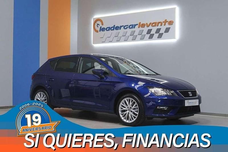Azul Usado 2018 Seat Leon Style Plus Berlina | 12.900 € (Buen precio) - Imagen 1/4