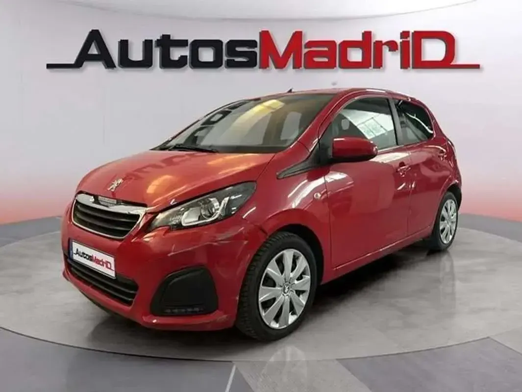 Usado Peugeot 108 82 CV (60 kW) 2018 Rojo Utilitario