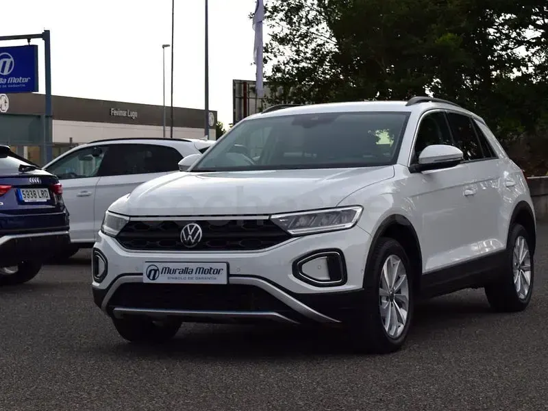Usado VW T-Roc Life 115 CV (84 kW) 2022 Blanco SUV
