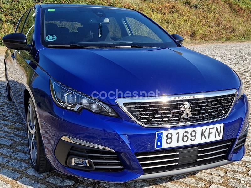 Azul Usado 2017 Peugeot 308 GT Berlina | 15.000 € (Precio justo) - Imagen 1/4