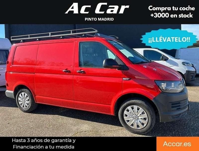 Usado VW T6 150 CV (110 kW) 2016 Rojo Van