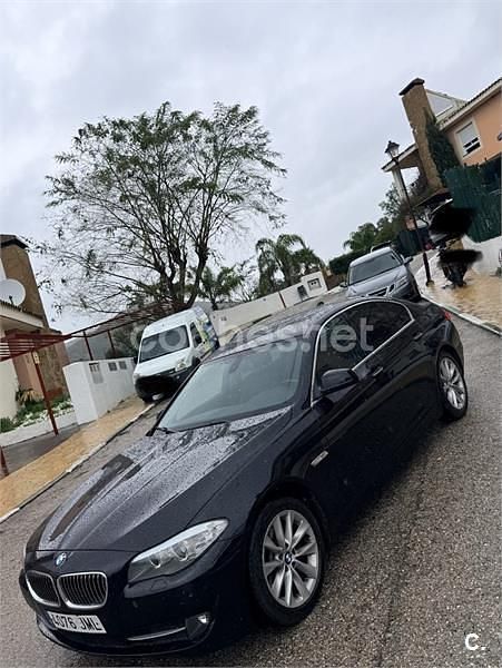 Usado BMW 520 Efficient Dynamics 184 CV (135 kW) 2011 Negro Berlina