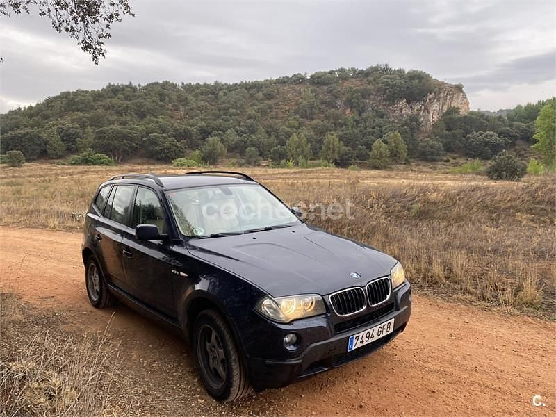 Usado BMW X3 177 CV (130 kW) 2008 Azul SUV