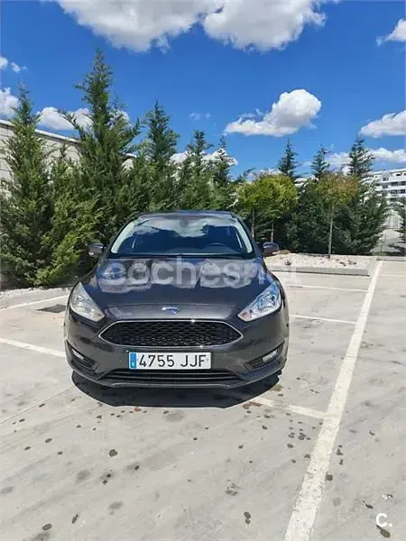 Usado Ford Focus Trend 125 CV (91 kW) 2015 Gris / plata Berlina