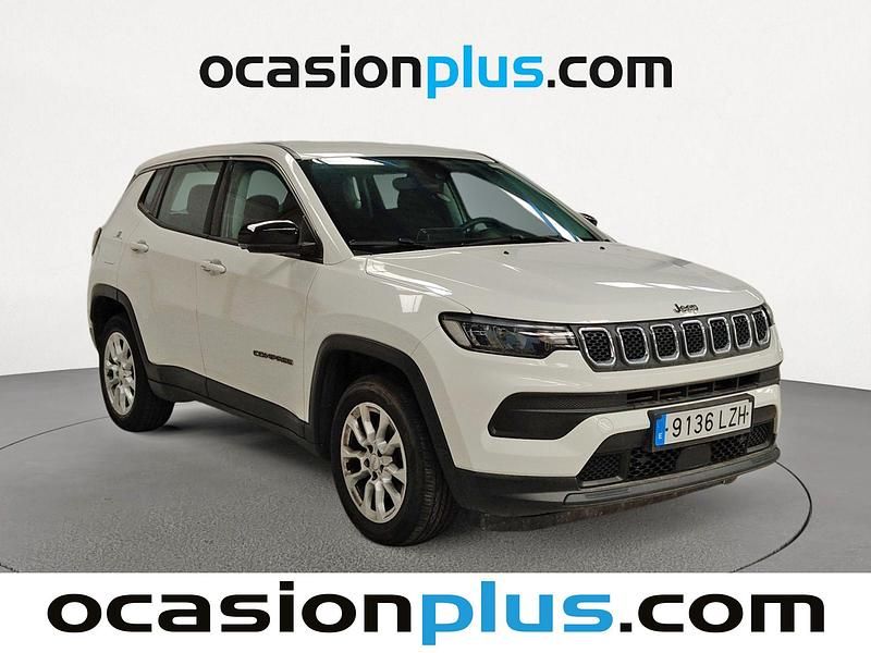 Usado Jeep Compass Longitude 131 CV (96 kW) 2022 Negro SUV