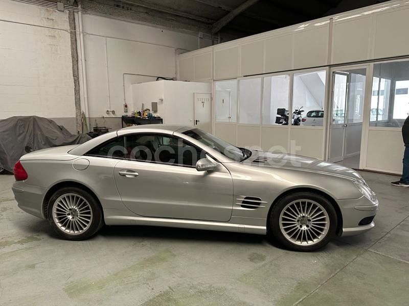 Usado Mercedes SL350 245 CV (180 kW) 2003 Gris / plata Descapotable
