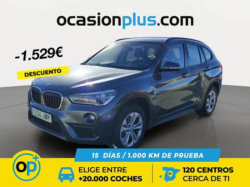 Usado BMW X1 150 CV (110 kW) 2017 Gris SUV