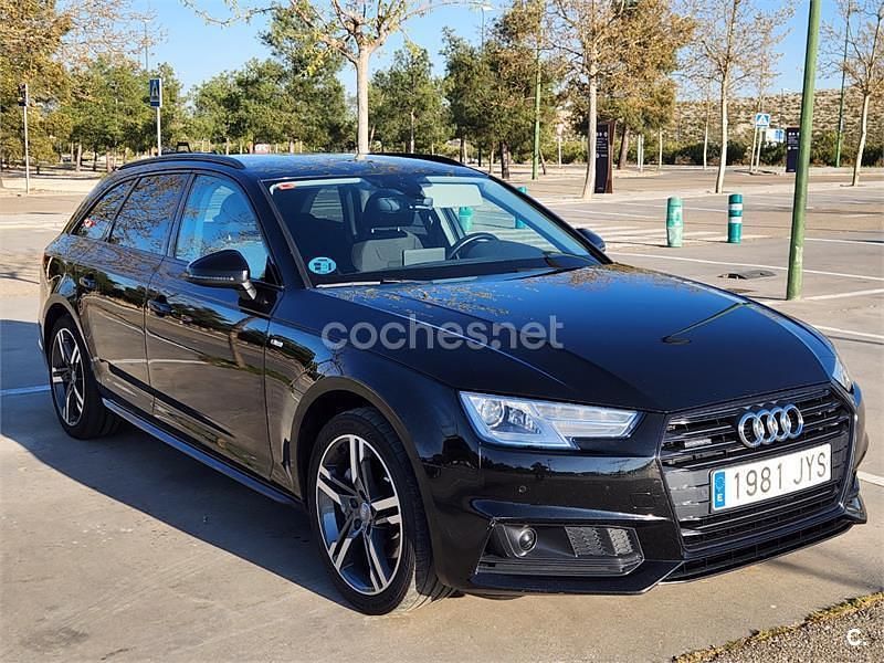 Usado Audi A4 Sport 190 CV (139 kW) 2017 Negro Familiar