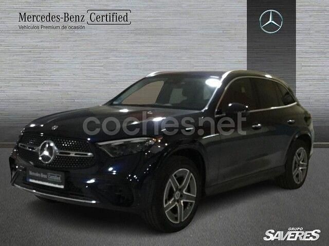 Usado Mercedes GLC300e AMG line 313 CV (230 kW) 2023 Azul SUV