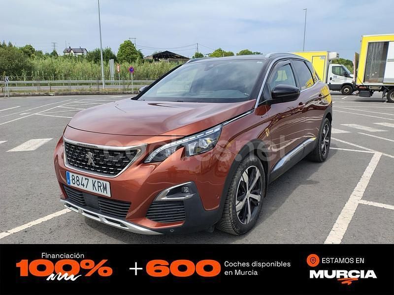 Marrón Usado 2019 Peugeot 3008 GT-line SUV | 17.950 € (Buen precio) - Imagen 1/4