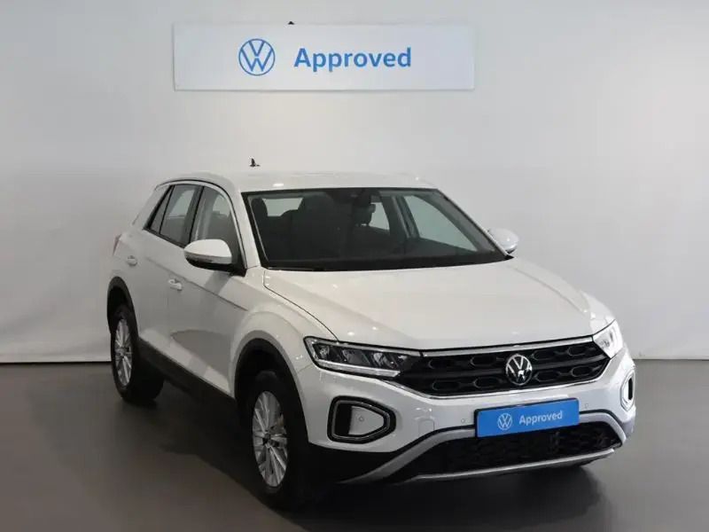 Blanco Usado 2024 VW T-Roc SUV | 27.990 € (Un poco caro) - Imagen 1/4