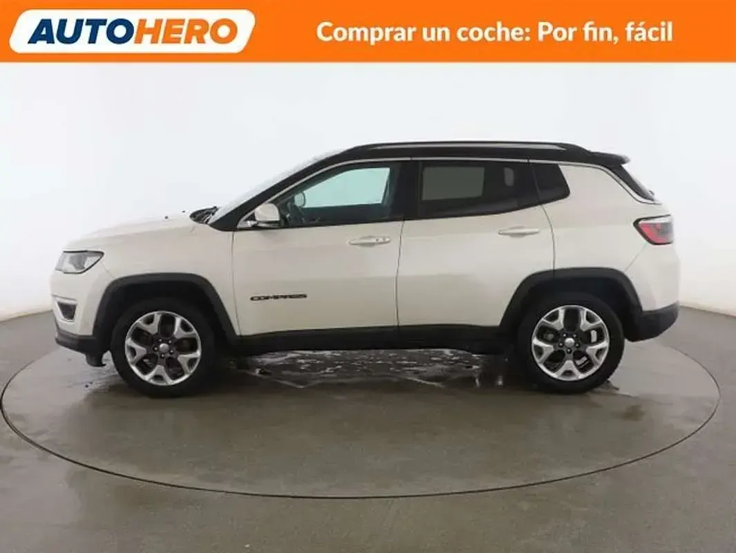 Käytetty Jeep Compass Limited 140 HP (102 kW) 2018 Valkoinen Katumaasturi