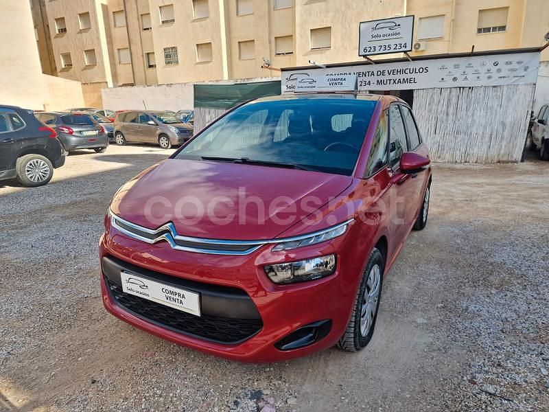 Usado Citroën C4 Picasso Attraction 115 CV (84 kW) 2015 Granate Monovolumen