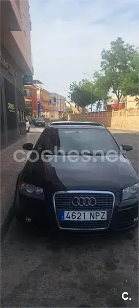 Usado Audi A3 Sportback Ambiente 105 CV (77 kW) 2006 Negro Utilitario